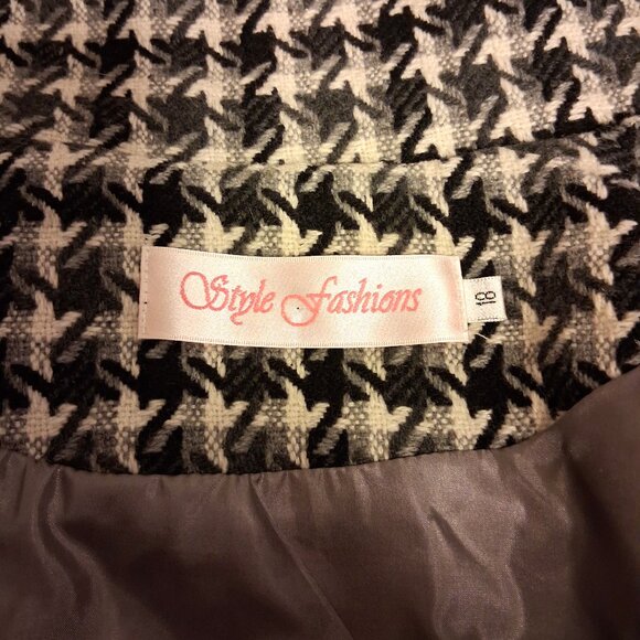 NEW Women’s Gray Black Double-Breasted Lined Trench Coat Winter Outerwear 18 XL - Picture 10 of 10